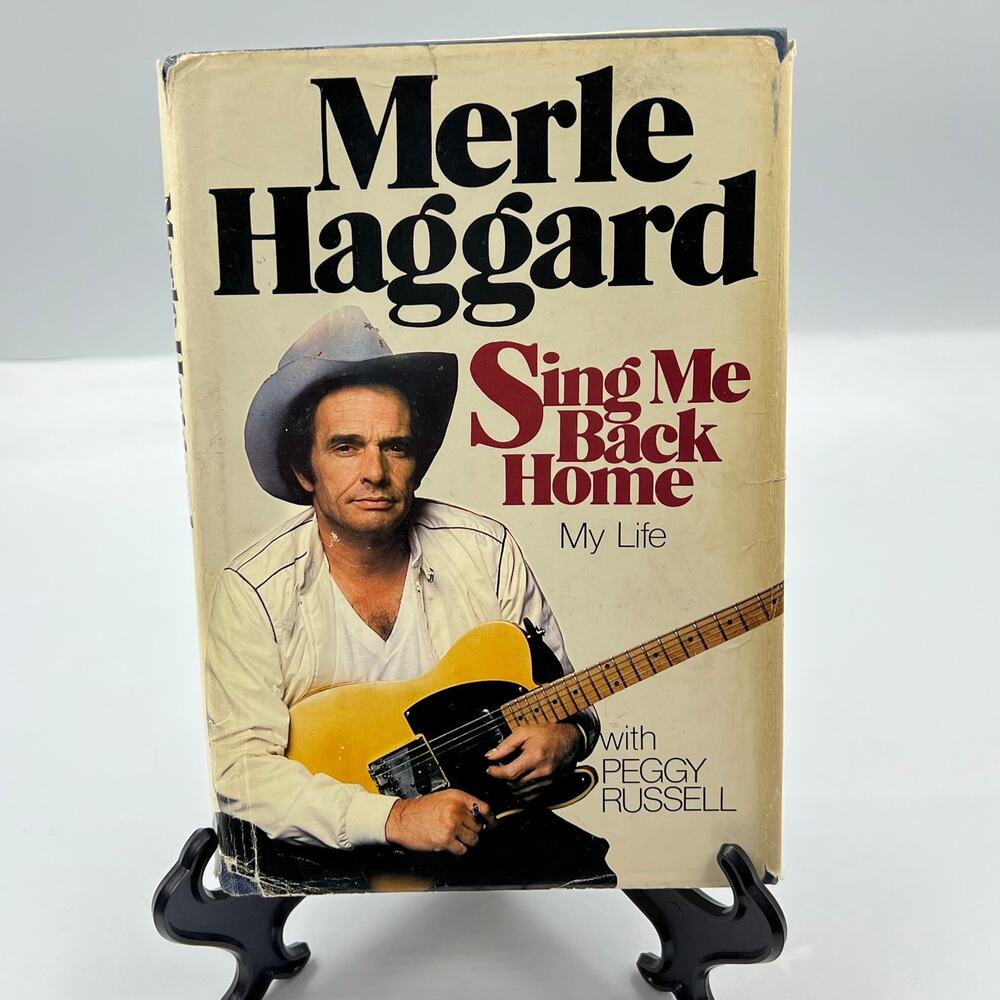 Sing Me Back Home My Life by Merle Haggard w/ Peggy Russell 1981 HC/DJ